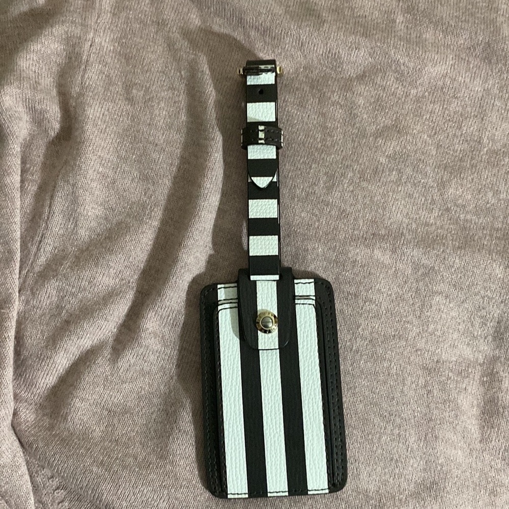 Hb centennial stripe luggage tag